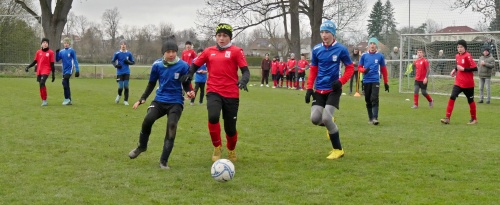 KP MZ U13 FK Jaroměř - TJ Slavoj Předměřice, 2.4.2023, foto: Václav Mlejnek